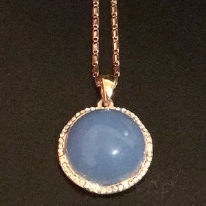 Ball Zircon Resin Embellished  Pendant Necklace
